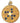 Old World Christmas Blown Glass Waffle With Blueberries Ornament