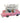 Department 56 Snow Village Christmas Cadillac Pink Cadillac 5413-5 Retired