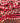Vintage Beaded Garland Holiday Christmas Wedding Valentines Day Decor Over 6 Strands 100 Inches Each Red Natural