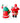 Dept 56 Santa & Mrs Claus #56090 Villagers Holiday Town Accessory North Pole