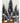 Lemax Snow Covered Snow Flocked Bottle Brush Trees Lot of 16