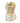 Angel Shell and Pearl Ivory and Gold Tree Topper 13” High Vintage Topper Holding A Seashell Net